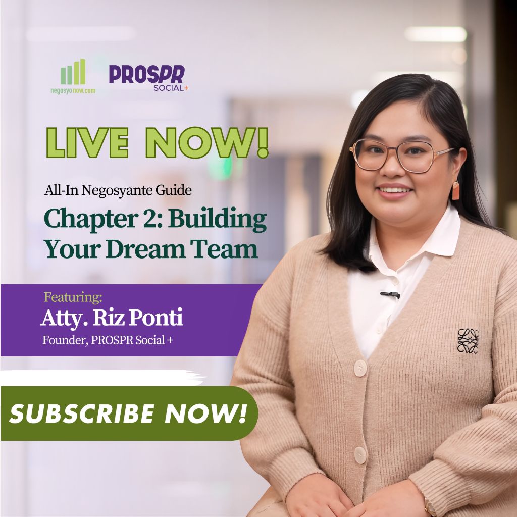 All-In Negosyante Guide Chapter 2 - Building Your Dream Team